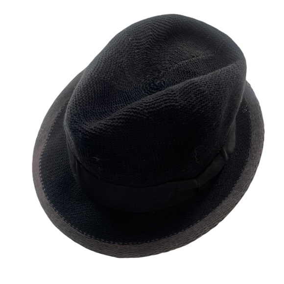 Black & Grey Fedora,Sun hat
O/S, Cotton Blend - Picture 5 of 6